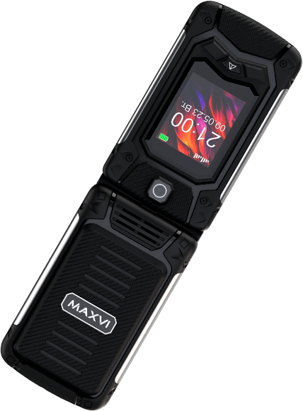 Мобильный телефон Maxvi E10 черного цвета