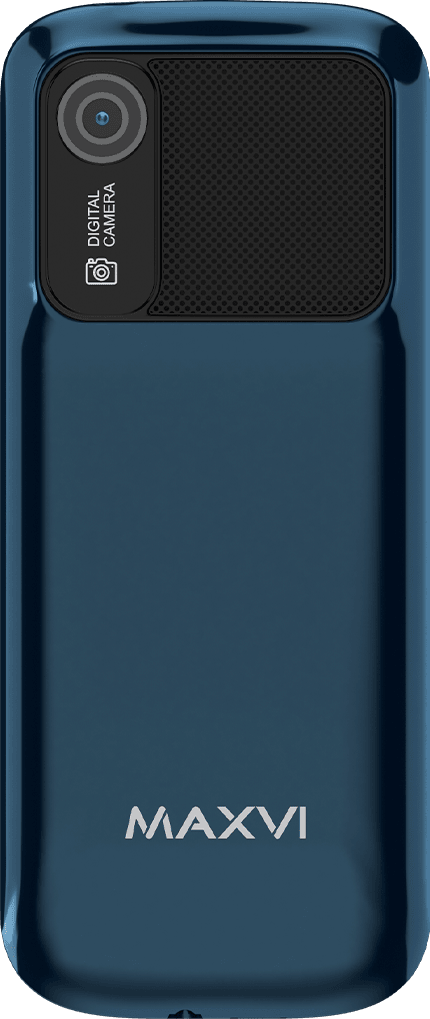 Мобильный телефон Maxvi P30 синего цвета